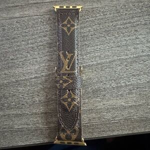 Upcycled Louis Vuitton Apple Watch Band